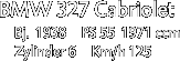 BMW 327 Cabriolet