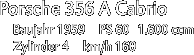 Porsche 356 A Cabrio